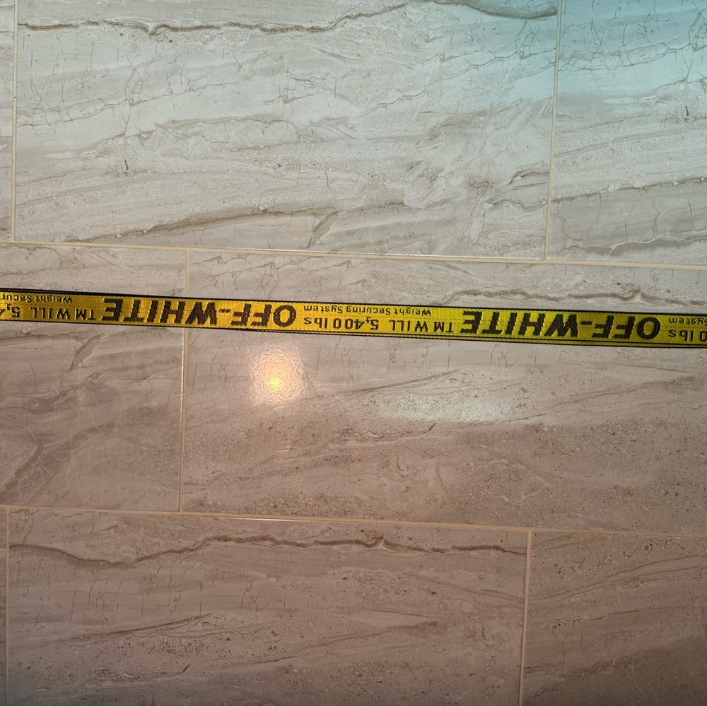Off-White Yellow Belt